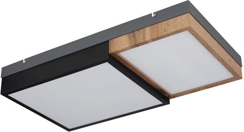 Globo - deckenleuchte - Gundi - weiß - metall - LED - 67286-30