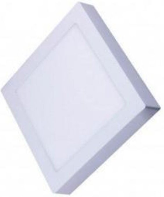 Silver Electronics - DownLight led Fläche Quadratisch 20W 6000K