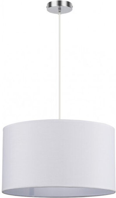 Thumbnail - Chanza Pendelleuchte 2xe27 chrom/weiß regx40x40 cm