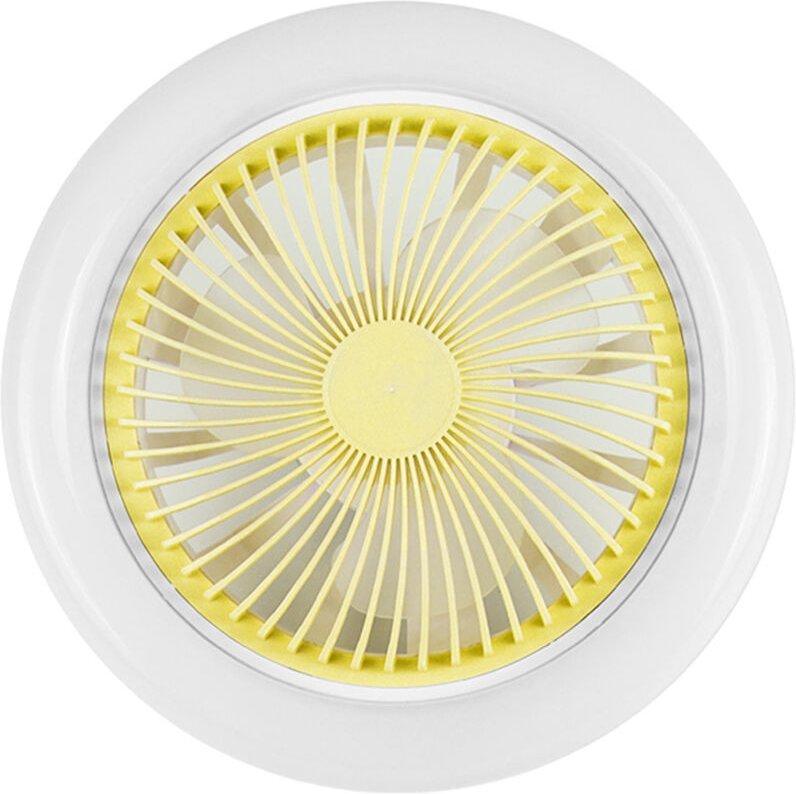 E27 Lampenkopf Decke Dual-Purple-Lüfter 3-Gang-Einstellung kleines Licht für Kinderzimmer Schlafzimmer - Eosnow