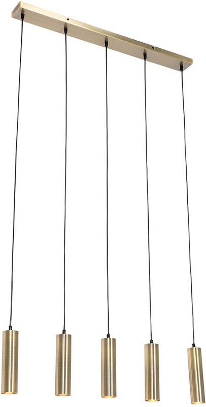 Moderne Hängelampe Bronze 5-flammig - Jeana