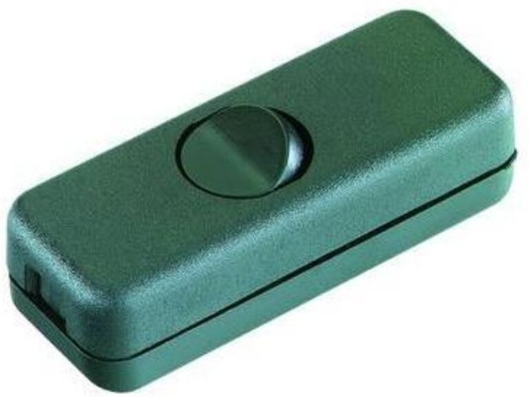 Bachmann Schnur-Zwischenschalter Serie 8007, Ausschalter, 1polig, s/s 924.036