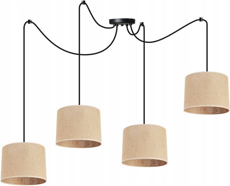 Hängelampe, Deckenleuchter, Lampenschirm 20 cm, Spinne