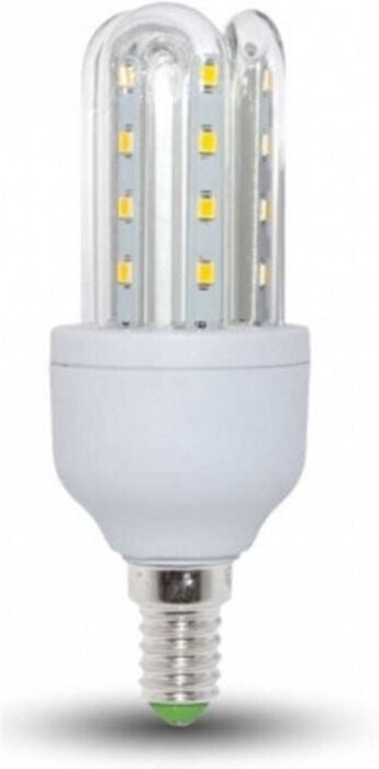 Trade Shop Traesio - Trade Shop - LED-Leuchtmittel E14 5W 3U JN05 Rohrleuchte Linear Tube Natürliches Licht 4000K 475LM ...