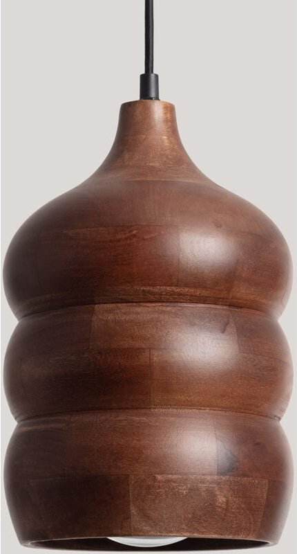 Ledkia - Pendelleuchte aus Holz Kanan i Natürlich