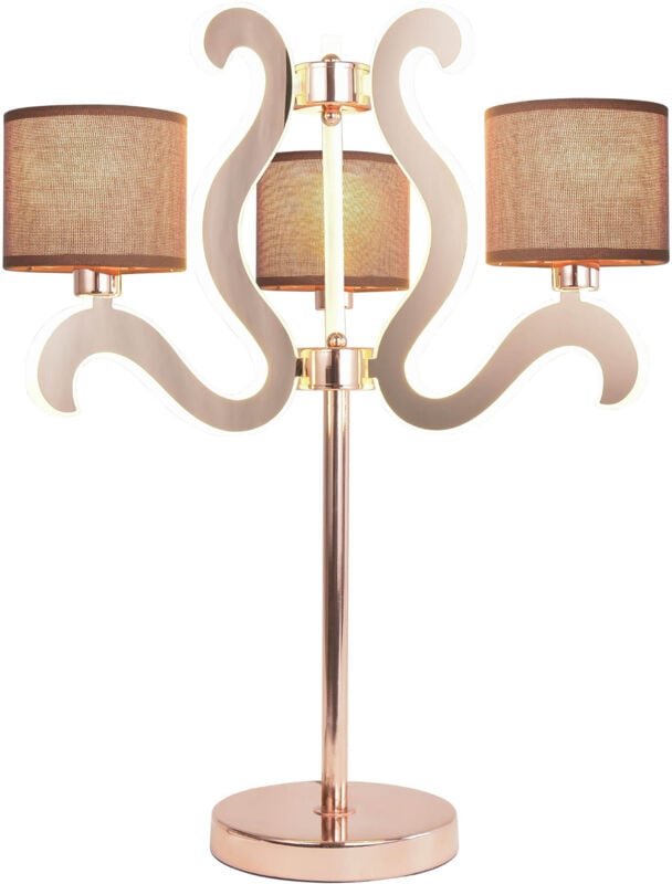 Candellux AMBROSIA 43-33925 Kupfer-Tischlampe