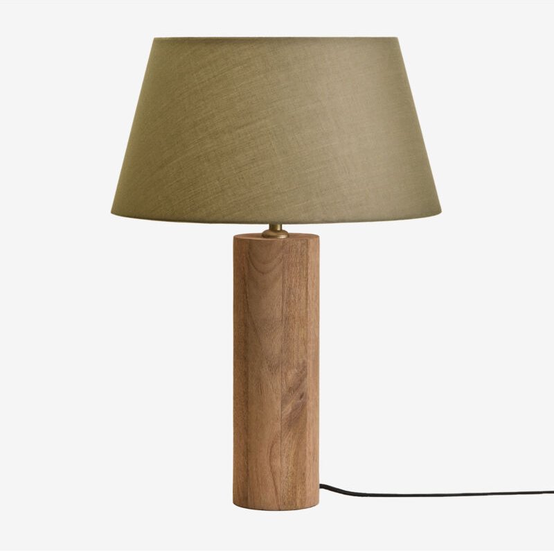 SKLUM Carolina Tischlampe aus Mangoholz Mango-Holz
