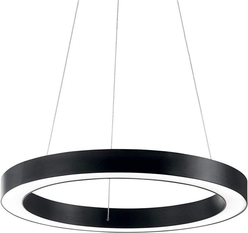 Oracle - Integrierte led große Decke Anhänger schwarz 3000K - Ideal Lux