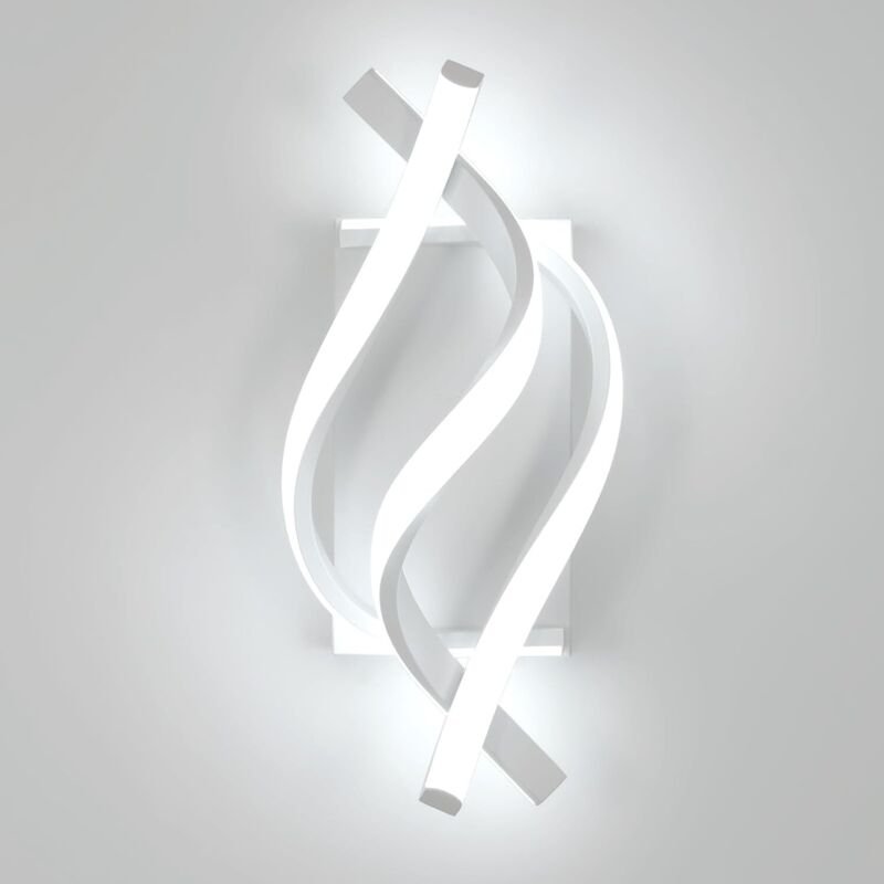 LED Wandleuchte 21W Innen – Spiral Design 6500K Kaltweiß