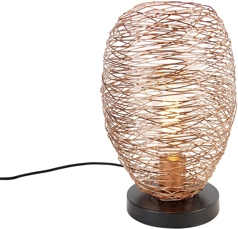 Designer-Tischlampe Kupfer 30 cm - Sarella