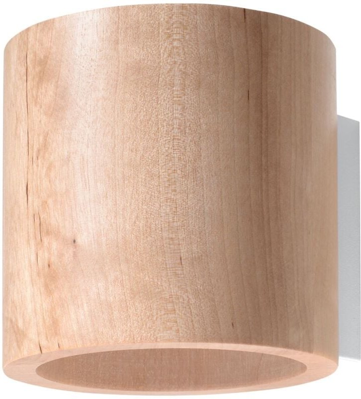 Wandlampe Amero 1 G9 Naturholz Holz Lumilo 04.149.90
