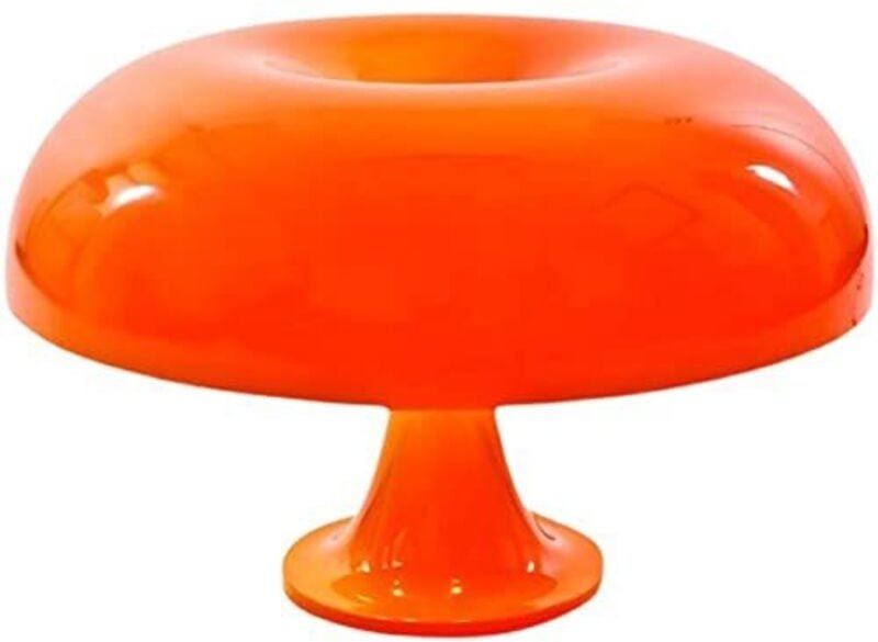 Orange Pilzlampe, LED-Nachttischlampen, langlebig, sicher und umweltfreundlich, für Heimdekoration, Arbeitszimmer, Wohnz...