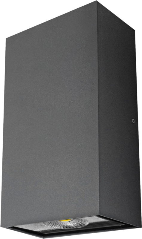 LED-Luxus-Außenwandleuchte, IP54 Matel rechteckig, 6 w, neutral