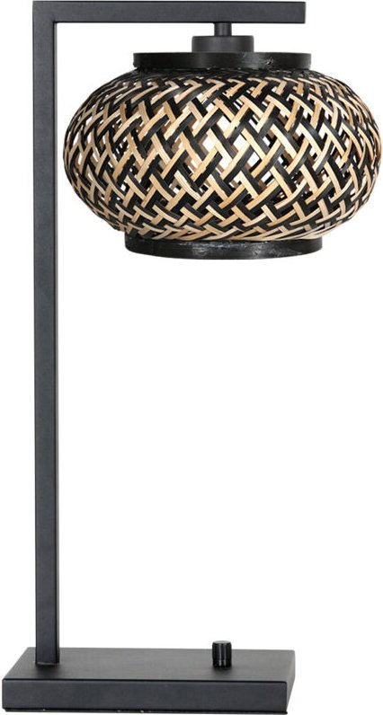 Steinhauer - tischlampe - Stang - schwarz - bambus metall -