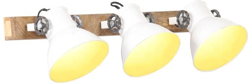 Thumbnail - Wandlampe Industriestil Weiß 65x25 cm E27 Vidaxl