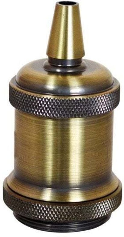 Thumbnail - TIBELEC Bronze Metallgewinde E27 Fassung TIBELEC