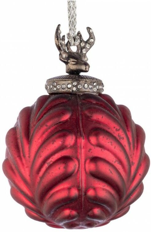 Webmarketpoint - 4x Sphäre Vt Decorum Rot Op D80