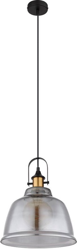 Pendelleuchte Hängeleuchte Deckenlampe Messing Glas h 120 cm Esszimmerleuchte