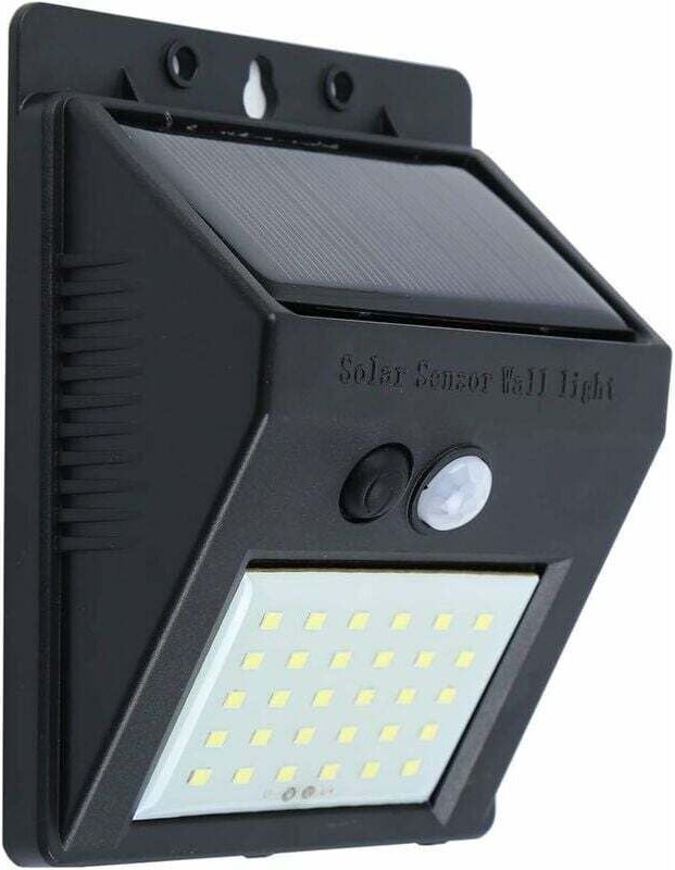 Solarleuchten für den Außenbereich, 30 LED-Solarlicht, IP65, wasserdicht, Solarbeleuchtung mit Bewegungsmelder, kabellos...
