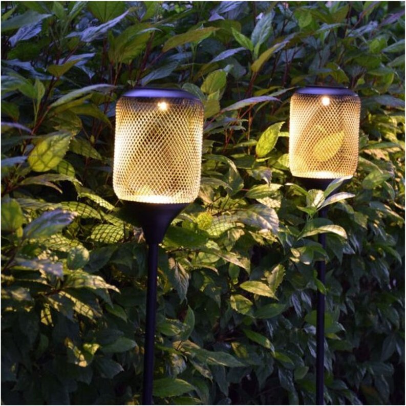 1 Solarleuchte Zaunpfahl zum Stecken