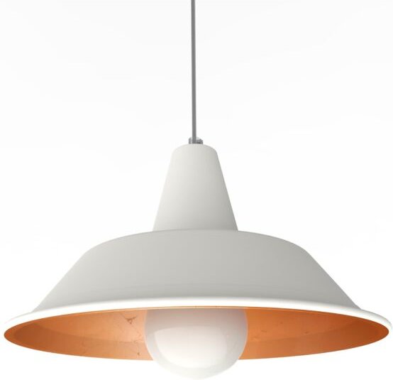 Lumicom - Duna Pendelleuchte Blatt Weiß