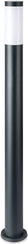 Garten Steh Leuchte anthrazit Außen Beleuchtung Terrassen Stand Lampe Edelstahl Säule V-tac 8963