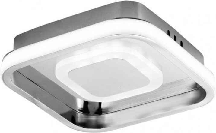 Deckenleuchte 24w 3000-4000-6000k elma chrom 5,5x21x21 cm 2280 lm w/memory de colour de light de light