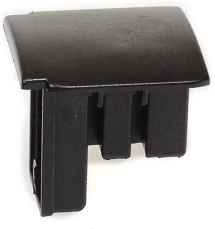 Nordic Aluminium XTS41-2 Endstück für 3-Zündungsschiene schwarz