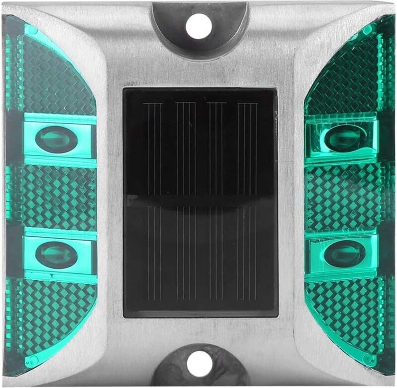 Straßenauffahrt-Wegeleuchte im Freien - Solarbetriebene Aluminiumlegierung, wasserdicht, 4 quadratische LED-Lampen, Stra...