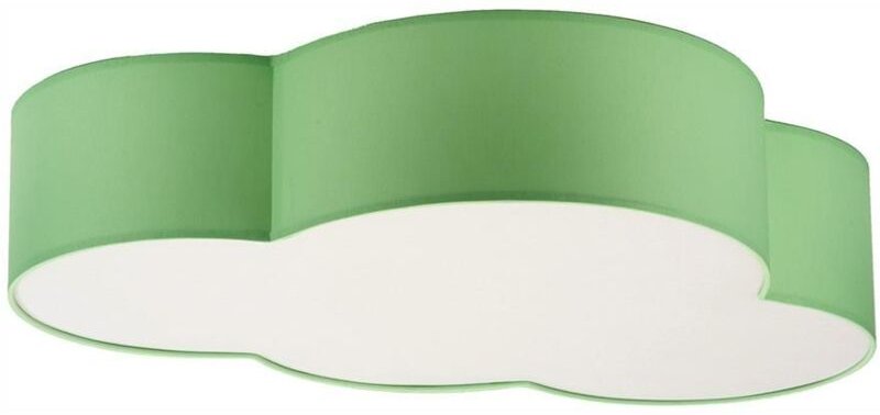 Licht-erlebnisse - Kinderzimmerlampe Decke Stoff 62 cm lang 4x E27 Wolkenlampe Deckenleuchte Kinderzimmer