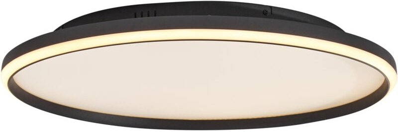 Design-Deckenleuchte Schwarz mit Weiß inkl. led 3-Stufen-Dimmbar - Xavi