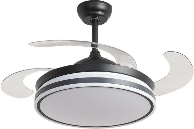 Pepeo - Deckenventilator Ganuwa 107 cm mit led und Fernbedienung