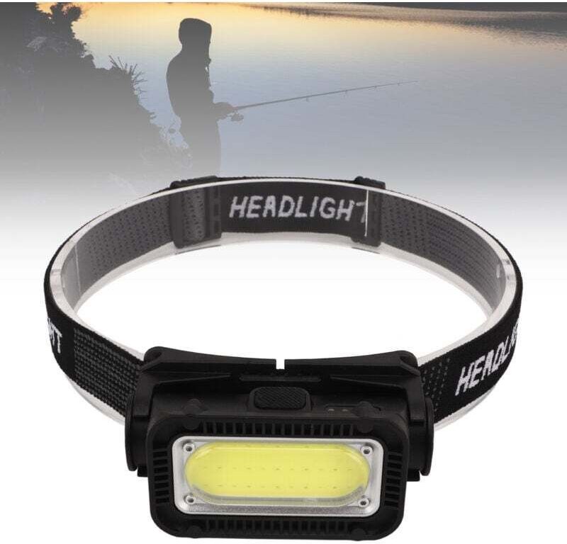 Wiederaufladbare Stirnlampe mit rotem Licht, LED-Stirnlampe für Outdoor-Wandern, Laufen, Camping-Zubehör, DUBUNS