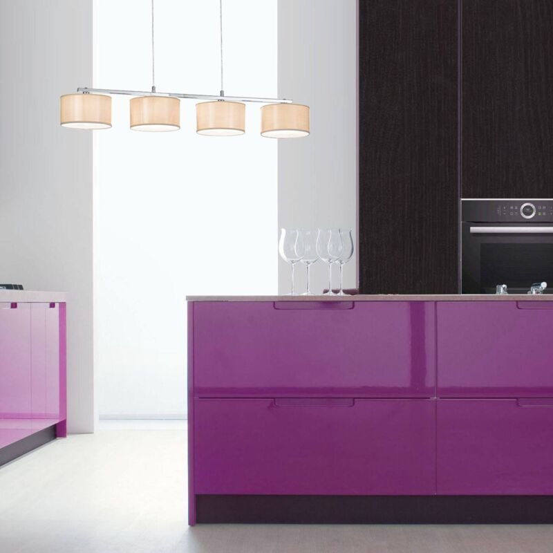 Hängelampe Lodine, Braun 30