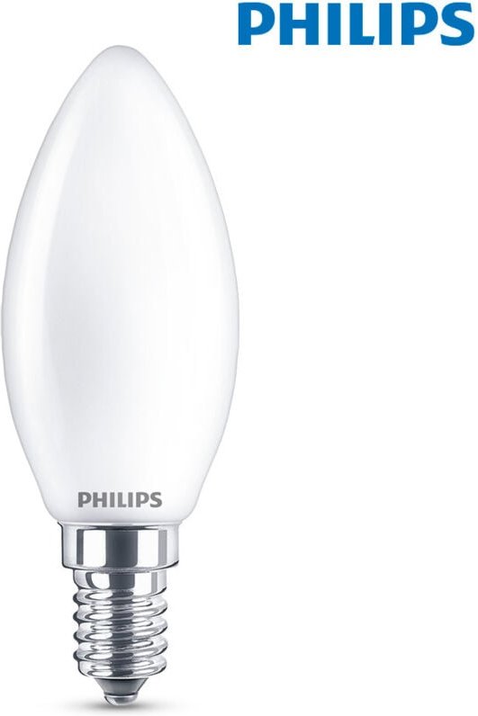 Philips - LED-Kerzenlampe E14 6,5 w 806 lm 6500 k Kaltlicht 3,5 x 9,7 cm