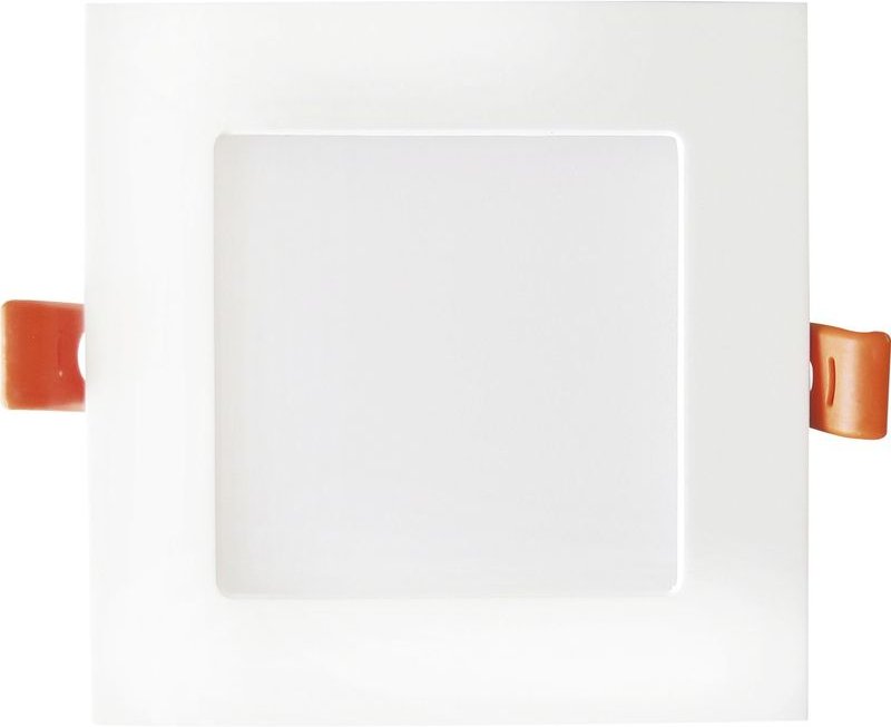 No Brand - Led Spot - Einbaustrahler 9W 4000K neutralweiß ohne Led-Punkte - Led Deckenspot 120x120mm, weiß 230V