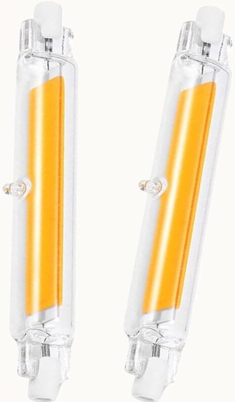 R7S LED-Lampe, 118 mm, dimmbar, 1200 lm, 20 W, warmweiß (3200 K), Ersatz für 180–200 W Halogenlampen (J7S), Hochleistung...