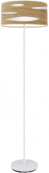 Odra 1xe27 Weiß/Klar Holz 165x40x40 Cm mark Fabrilamp