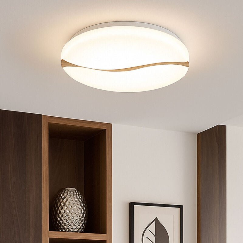 Thumbnail - Deckenlampe Deckenleuchte Wohnzimmerlampe weiß LED Küchenlampe CCT LED D 39 cm