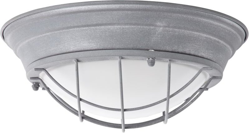 Thumbnail - Brilliant - Lampe Typhoon Wand- und Deckenleuchte 34cm grau Beton/weiß 2x A60, E27, 30W, geeignet für Normallampen (nich...