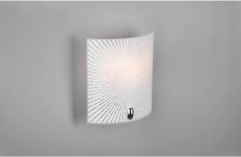 Wandleuchte Modern Transparent Glas Elisa 1xE27 Trio Beleuchtung