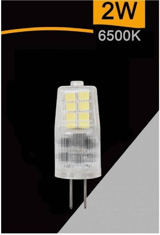 Trade Shop Traesio - Trade Shop - lamp led G4 ac/dc 12V 2 w 200 lumen luce 4000K 3000K 6500K SPARDC-G4-2W-CE3 -