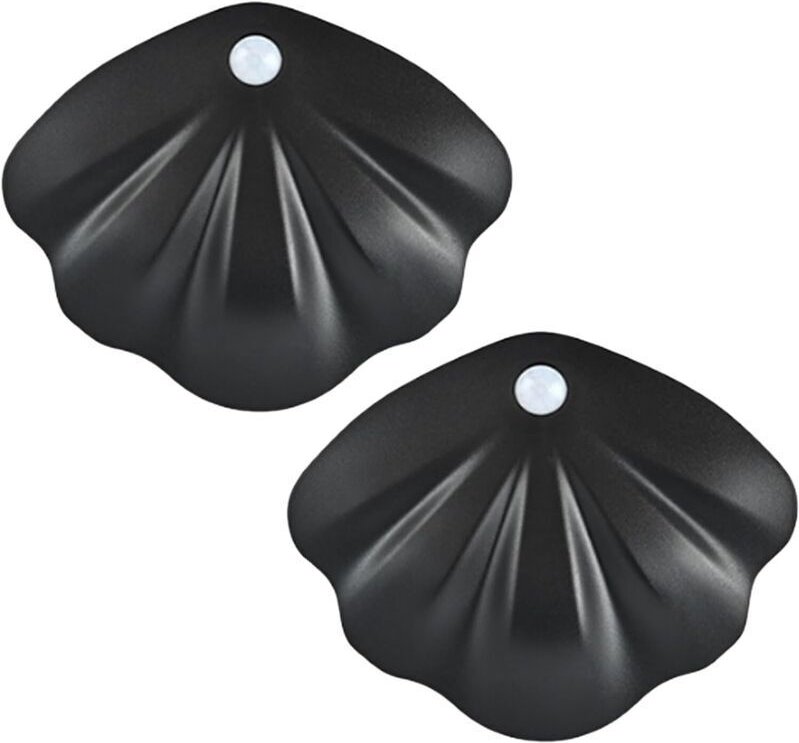 Set mit 2 magnetischen Nachtlichtern mit Bewegungsmelder, 3 Lichtfarben