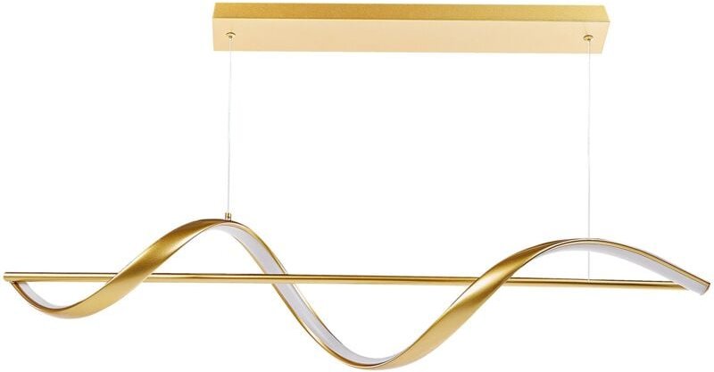 LED Hängeleuchte KHUTTI Metall Gold