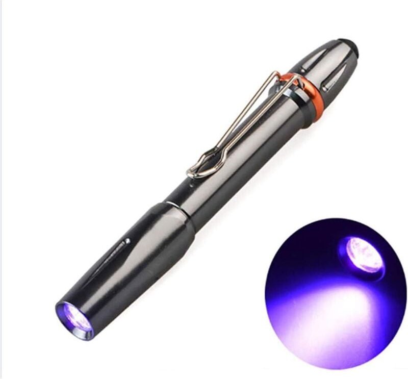 Thumbnail - UV Ultra Violet Taschenlampe Taschenlampe Schwarzlicht Stift Licht Detektor 395nm UV LED Taschenlampe Stiftlampe