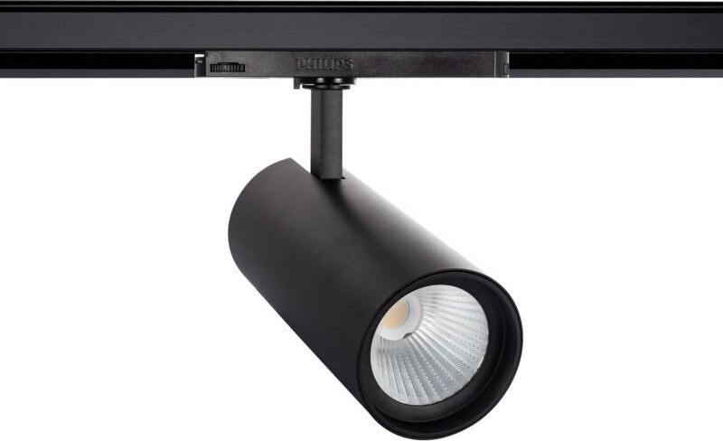 3-Phasenstromschiene LED-Strahler 30W d'Angelo Schwarz PHILIPS Xitanium