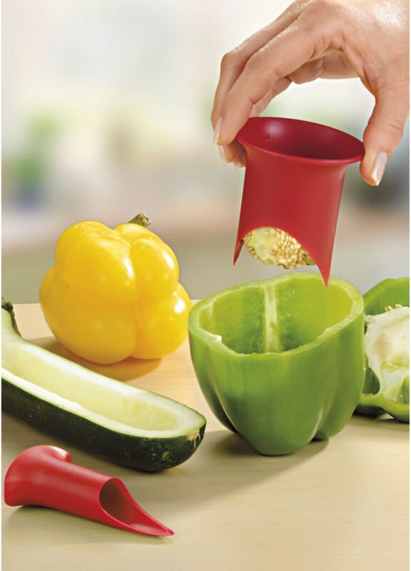 Trade Shop Traesio - Trade Shop - kit svuota peperoni verdura peperone accessoren strument kitchen scavino vertrag -