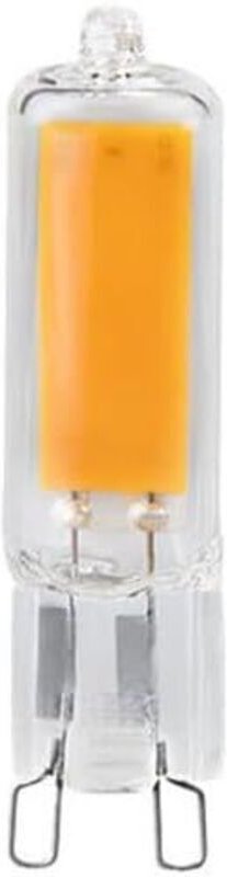 4er-Pack G9 Mini-Kapsel-LED-Lampen, 220 V, 7 W COB-Technologie, energiesparend, nicht dimmbar, warmweiß (7 W, warmweiß)