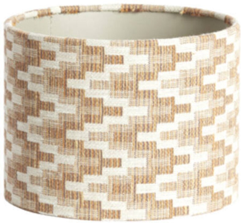 Light & Living - lampenschirm - Jinx - braun - textil - E27 -