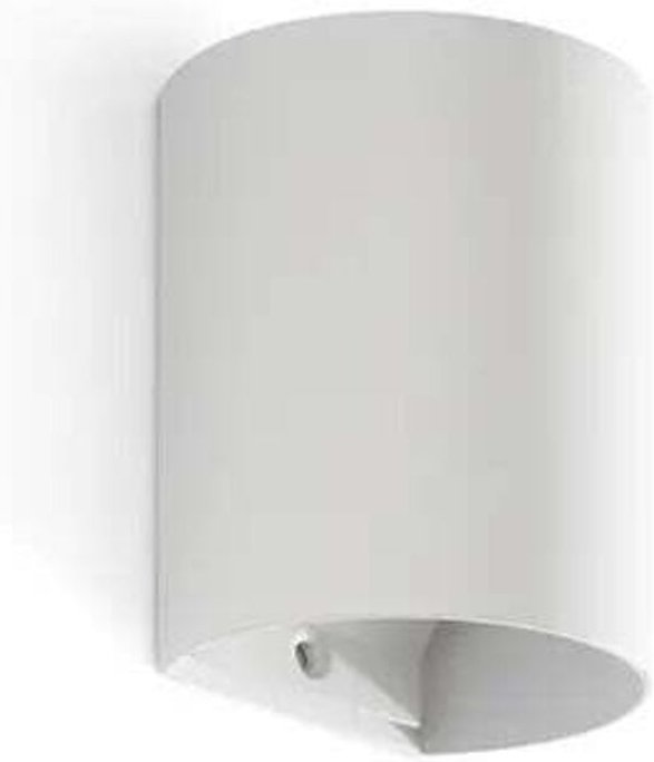 Sole glatte weiße Wandleuchte mit Schalter 40522